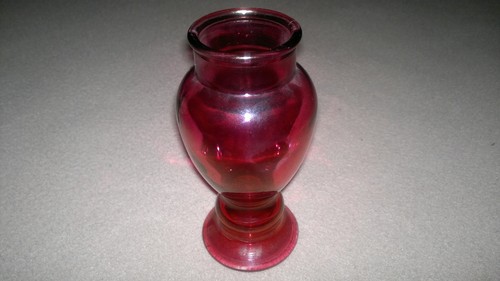 Vintage cranberry glass - cranberry,