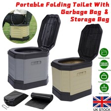 Folding Camping Toilet Compact