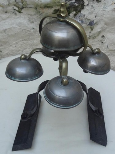 Antique sleigh bells horse - bells,
