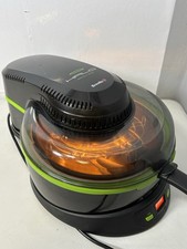 Breville Air Fryer Halo VDF084 Black Green Fully Working. Great condition. Clean