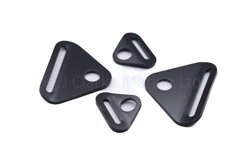Cranked anchor plate stainless