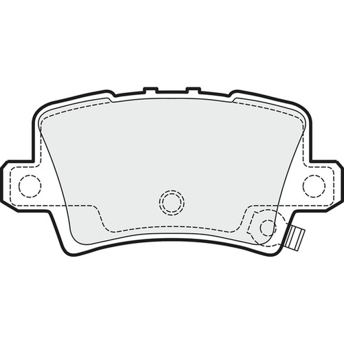 Brake pads set for - pads, civic