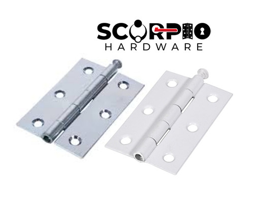 Butt hinge loose - hinge, 75mm