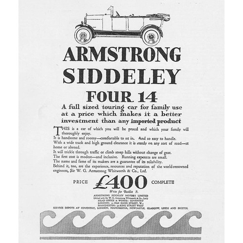 Armstrong siddeley four - siddeley,