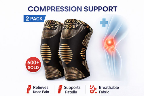 Pack copper knee support - pack,