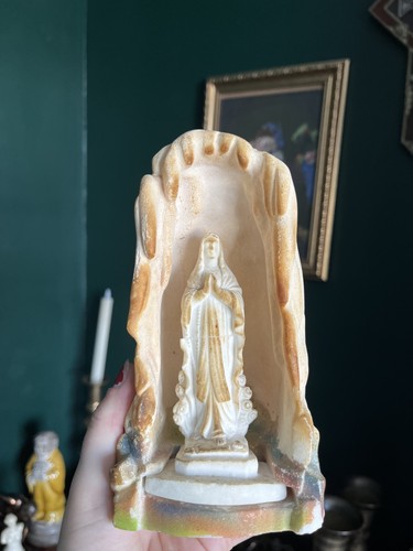 Vintage lourdes grotto shrine - lourdes,