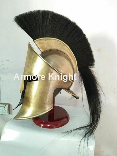 Armor greek spartan helmet - armor,