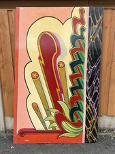 Vintage Hand Painted Panel