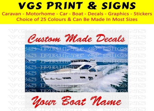 Boat names stickers - boat,