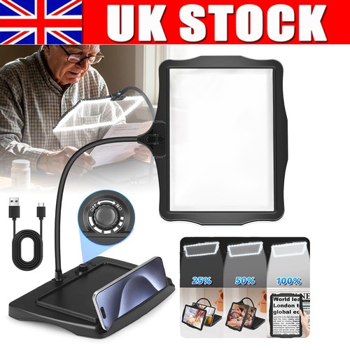 Hands free magnifying - hands, glass