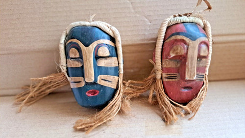 African masks with authentic - african,