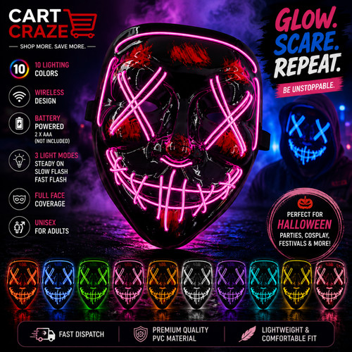 Modes wireles led mask neon - 3,