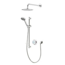 NEW: Aqualisa Quartz Classic Digital Shower Concealed with Adj & Fixed Head