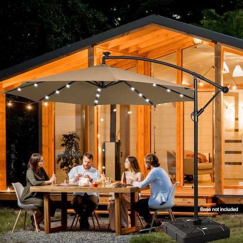Garden cantilever parasol - 3m,