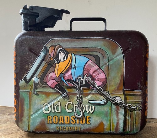 Vintage petrol can hand - vintage,