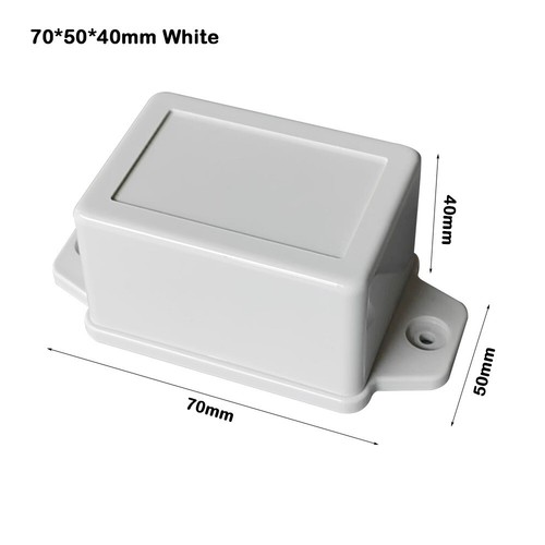 Abs plastic project enclosure - plastic,