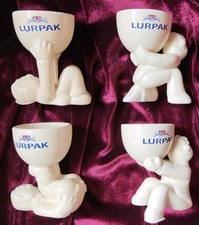 Set vintage lurpak egg - set,