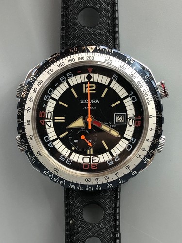 Vintage nos 70s sicura chrono - nos,