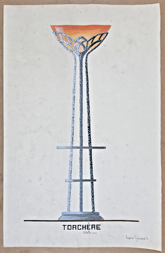 Art deco painting 1930s - art, painting,