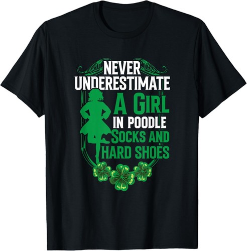 Irish dancing poodle socks - irish,