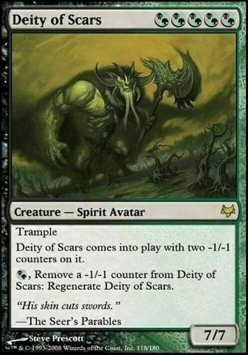 Deity scars eventide - of,