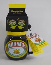 Marmite Ceramic Mug Gift Set with 2 x 8g Marmite (Best Before Sept 2021) NEW
