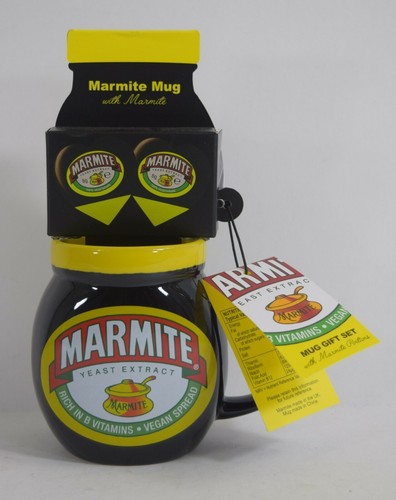 Marmite ceramic mug gift set - ceramic,