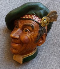 Scotsman -Bossons head, wall hanging VGC