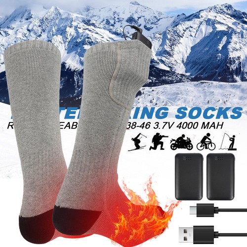 Usb electric heated socks - electric,