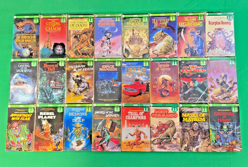 Fighting fantasy green - fantasy, ***green