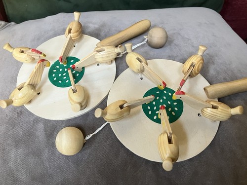 Set two wooden - wooden, folk