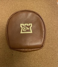 Hardy small leather fleece bag