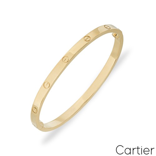 Cartier yellow gold plain - plain, sm