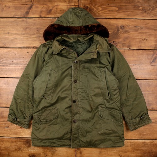 Vintage parka jacket mens - jacket, l