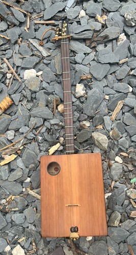 Cigar box stick dulcimer with - dulcimer,,