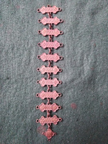 John ambulance medal bars - st,