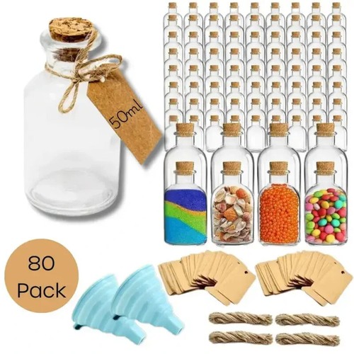 Mini glass bottle - bottle, jars