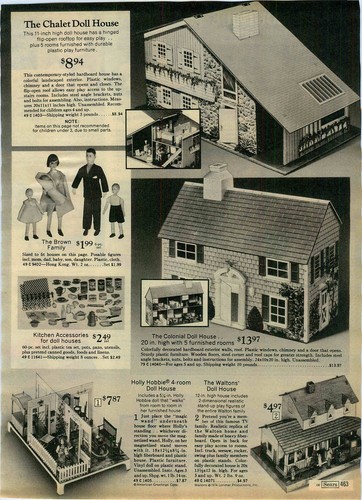 1975 advertisement dollhouse - advertisement,