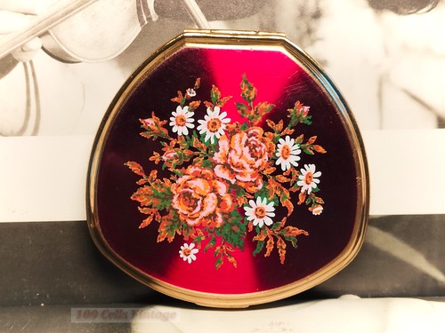 Stratton metallic red floral