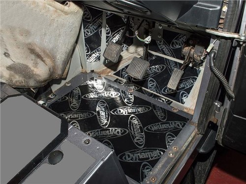 Dynamat defender footwell - dynamat,