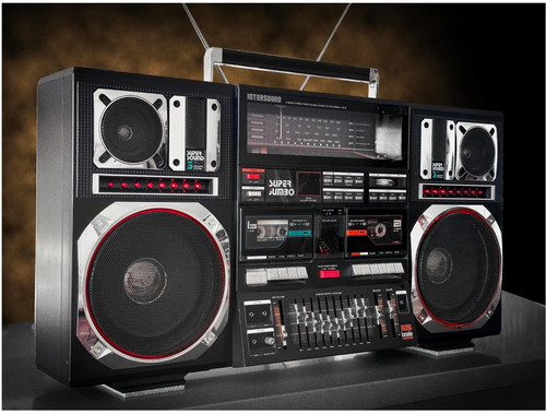 Vintage boombox tecsonic - boombox,