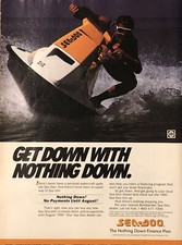 1990 Sea-Doo Jet Ski PRINT AD