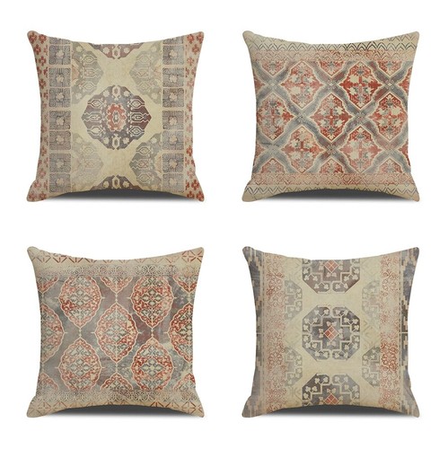 Vintage geometric kilim - geometric,