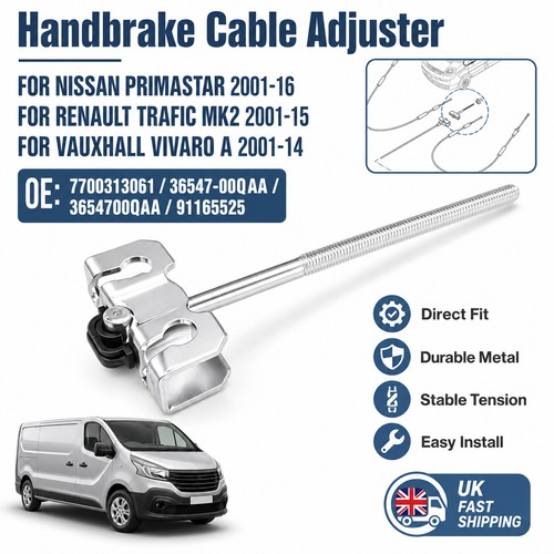Handbrake cable linkage - cable,