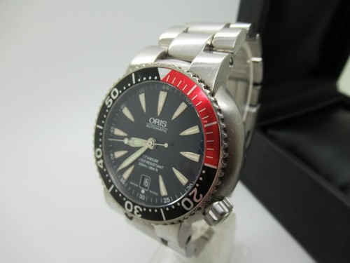 Oris 7562p titanium diver - oris,