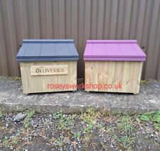 Doorstep Wooden Grocery Box