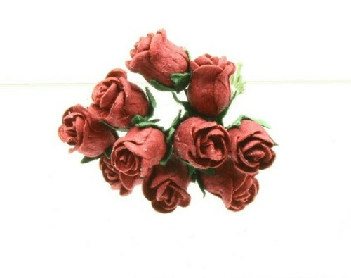 15x rose buds mulberry paper - rose,