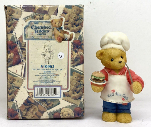 Cherished teddies dennis - cherished,