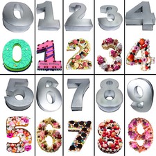 Number Cake Pan Mould Tin 0-9