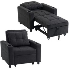 HOMCOM 3-in-1 Sofa Bed